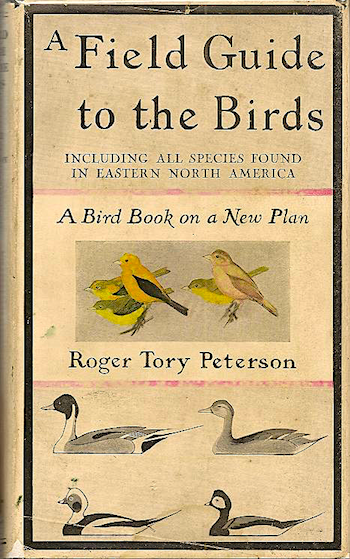 Roger Tory Peterson bird guide 1934