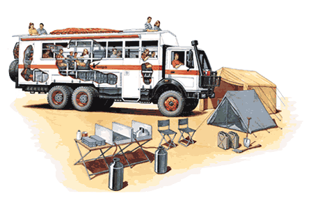 camping overland truck africa TRANSP