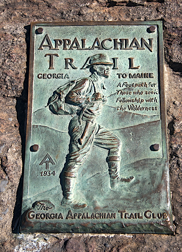 appalachian trail placa trekker
